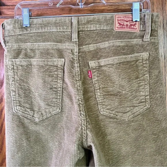 Levi's Women’s Corduroy Pants in Tan - Picture 6 of 11